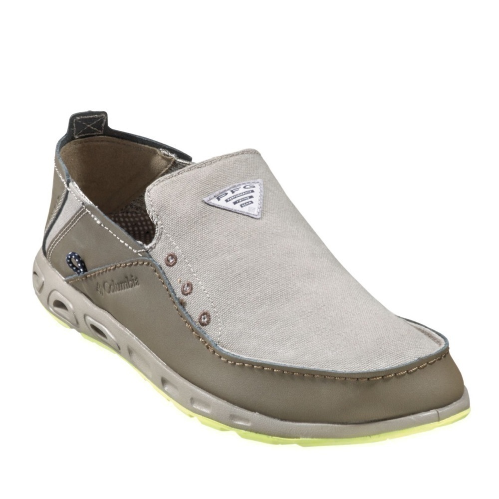 Columbia Men's PFG Bahama Vent Slip On Boat Fishing Shoes Kettle Brown NWT - Picture 16 of 16